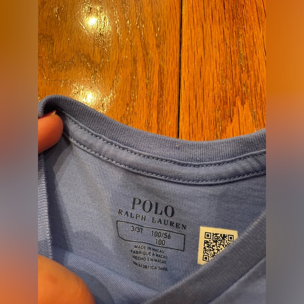 ❌❌SOLD❌❌NWT Polo Ralph Lauren Polo Bear Toddler Girl Short Sleeve Shirt 3T 👕 🐻 🐎 - Picture 3 of 6